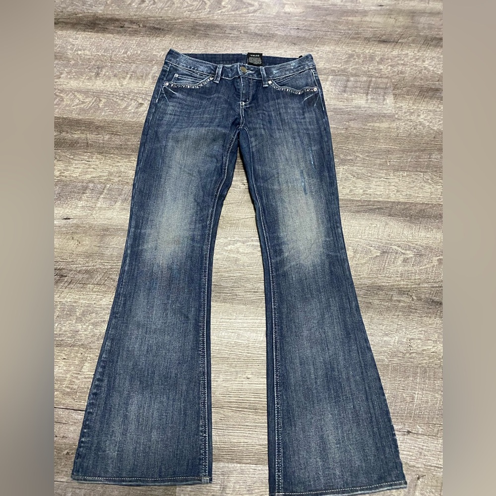 Buffalo David Bitton Dark Blue Flare Jeans